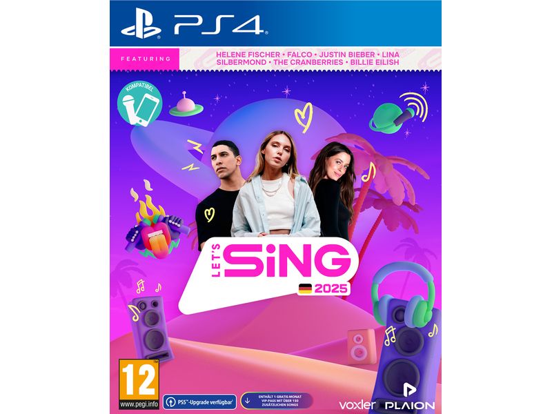 GAME Let's Sing 2025 German Version