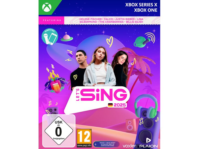 GAME Let's Sing 2025 German Version