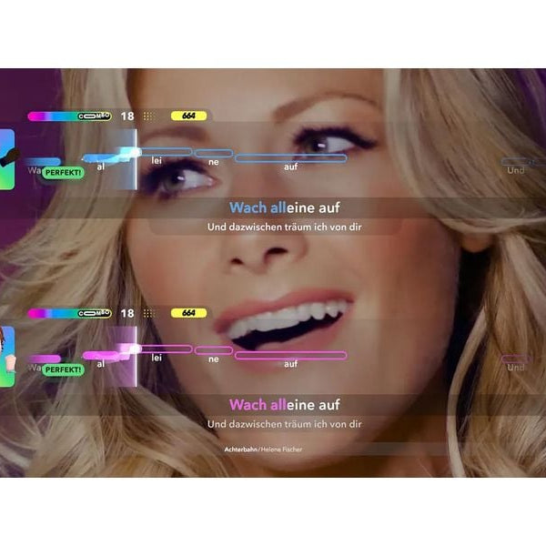 GAME Let's Sing 2025 German Version + 2 Mics