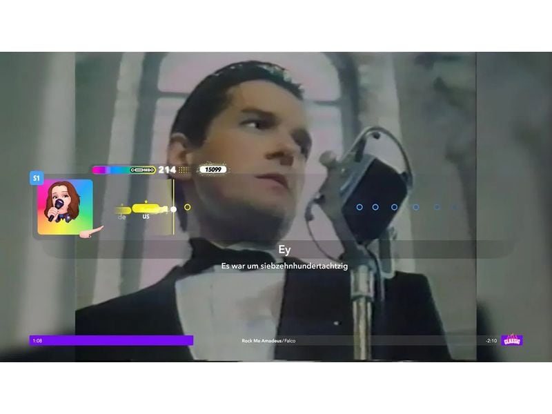 GAME Let's Sing 2025 German Version + 2 Mics