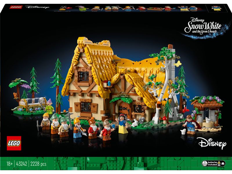 LEGO® Disney Die Hütte von Schneewittchen 43242