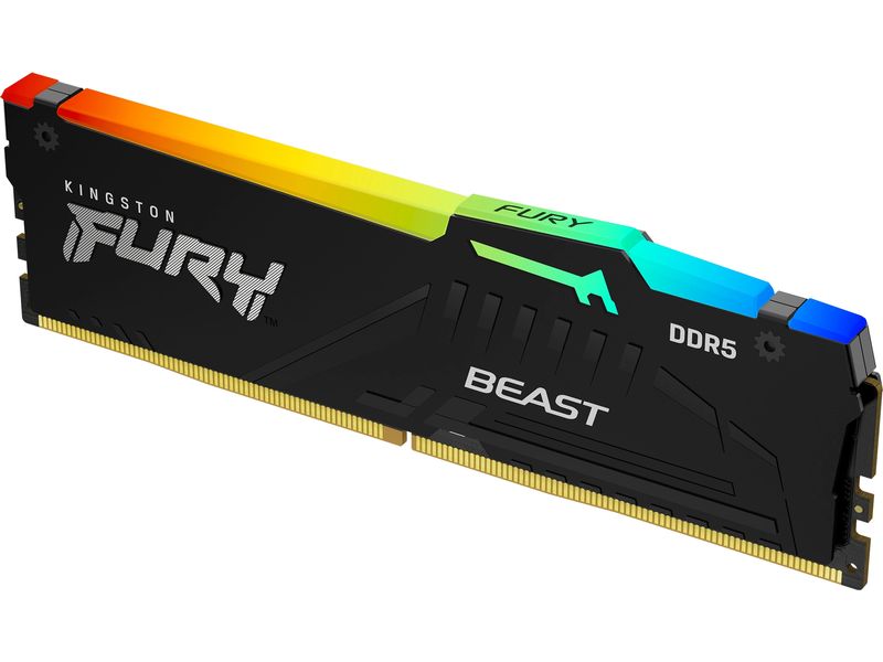 Kingston DDR5-RAM FURY Beast RGB 6000 MHz 1x 32 GB