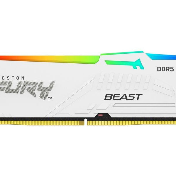Kingston DDR5-RAM FURY Beast Weiss RGB 6000 MHz 2x 16 GB
