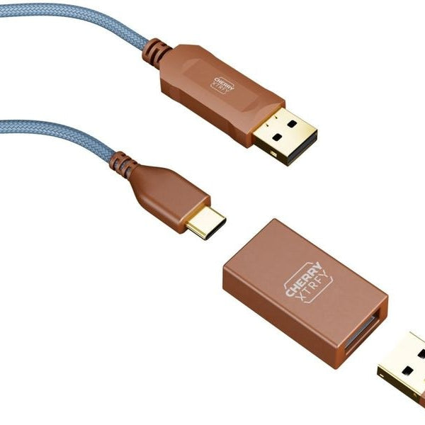 Cherry Gaming-Maus XTRFY M68 Blau