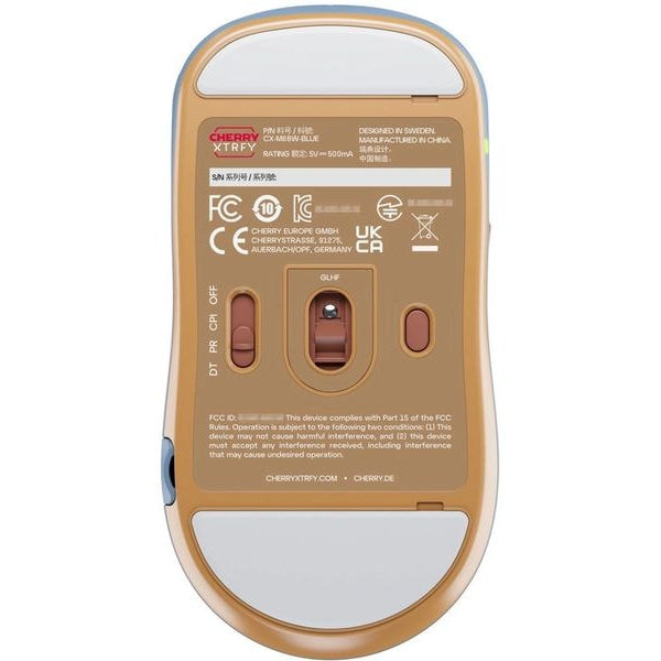 Cherry Gaming-Maus XTRFY M68 Blau