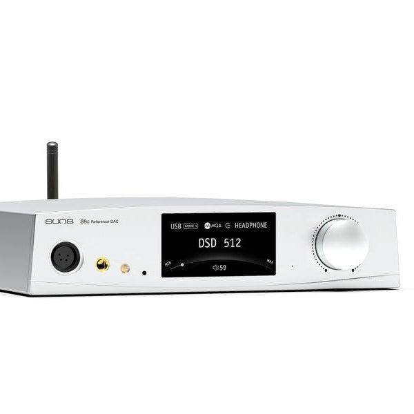 Aune Kopfhörerverstärker & USB-DAC S9C Pro BT Silber