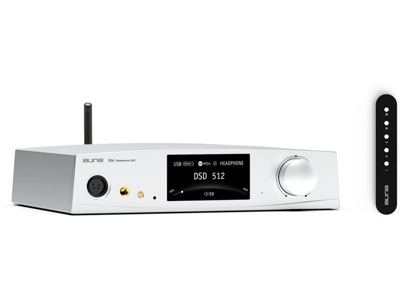 Aune Kopfhörerverstärker &amp; USB-DAC S9C Pro BT Silber