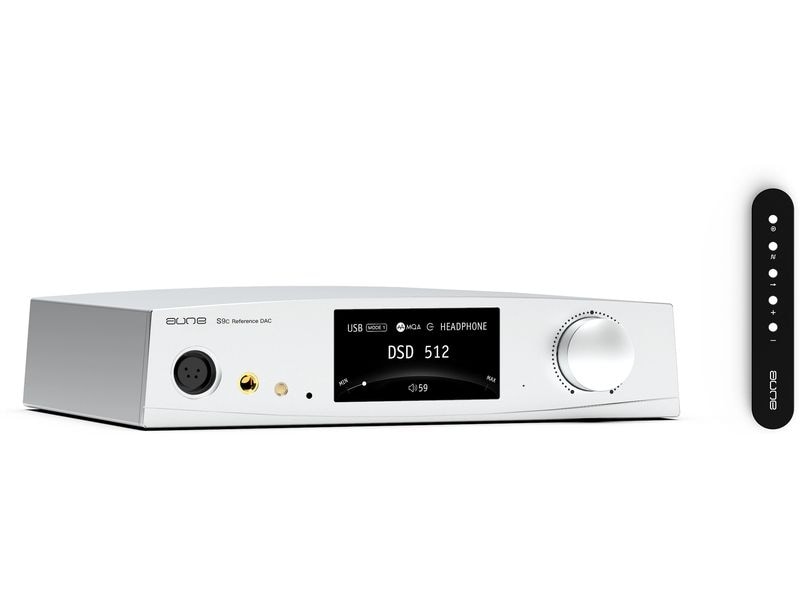 Aune Kopfhörerverstärker &amp; USB-DAC S9C Pro Silber