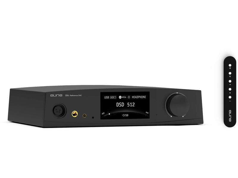 Aune Kopfhörerverstärker &amp; USB-DAC S9C Pro Schwarz