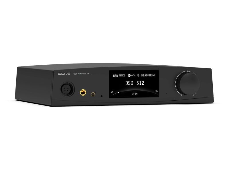 Aune Kopfhörerverstärker &amp; USB-DAC S9C Pro Schwarz