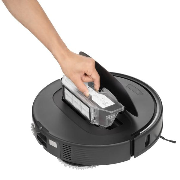 Roborock Saug- und Wischroboter Qrevo Plus Schwarz