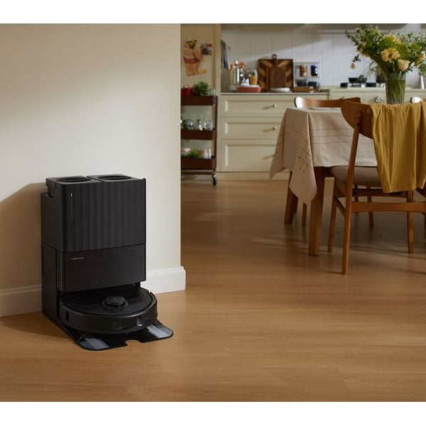 Roborock Saug- und Wischroboter Qrevo Plus Schwarz