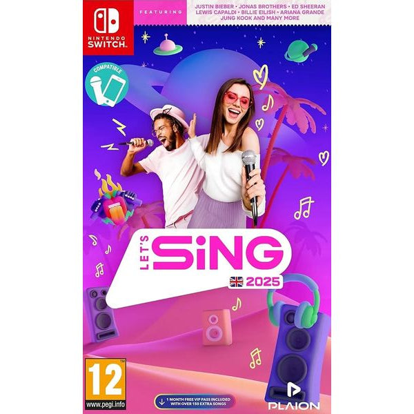 GAME Let's Sing 2025 International Version