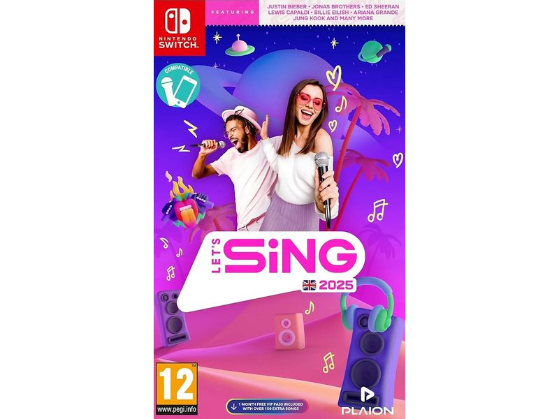 GAME Let's Sing 2025 International Version