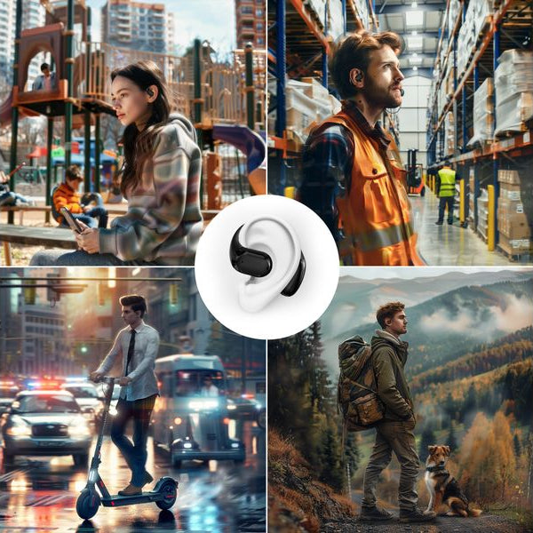 4smarts Wireless In-Ear-Kopfhörer OWS SkyBuds Sport Schwarz