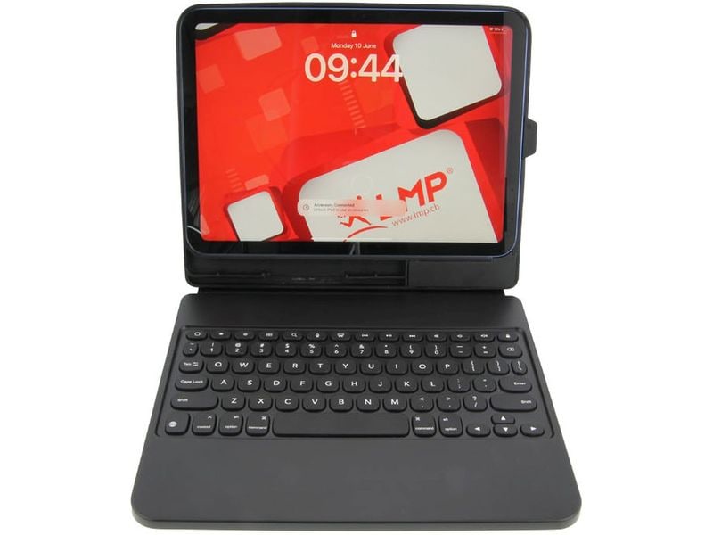LMP Tablet Tastatur Cover Defender USB-C iPad 10.9" CH-Layout