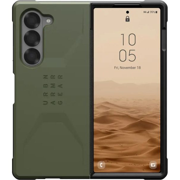 UAG Back Cover Civilian Galaxy Z Fold6 Black