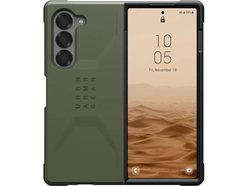 UAG Back Cover Civilian Galaxy Z Fold6 Black