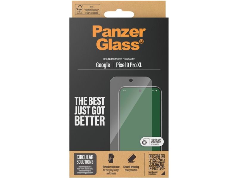 Panzerglass Displayschutz Ultra Wide Fit Pixel 9 Pro XL