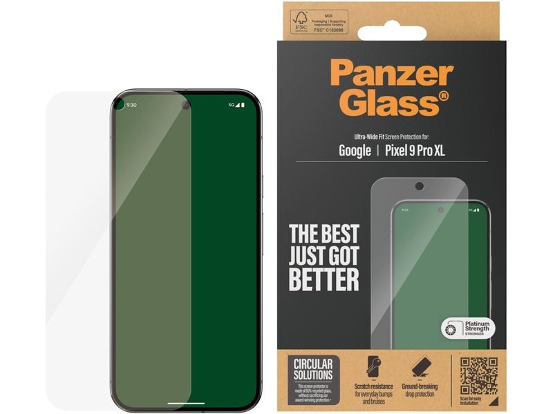 Panzerglass Displayschutz Ultra Wide Fit Pixel 9 Pro XL