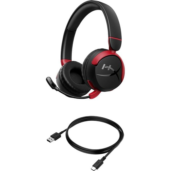 HyperX Headset Cloud Mini Rot/Schwarz/Silber