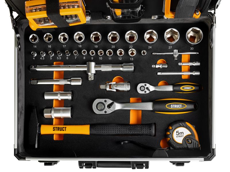 STRUCT Werkzeugkoffer 128-teilig