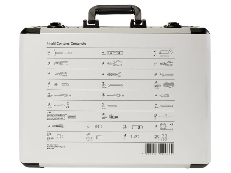 STRUCT Werkzeugkoffer 128-teilig