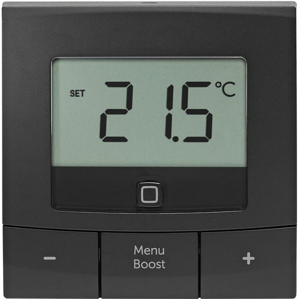 Homematic IP Smart Home Funk-Wandthermostat basic Anthrazit