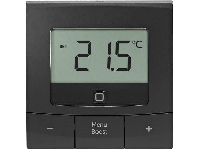 Homematic IP Smart Home Funk-Wandthermostat basic Anthrazit