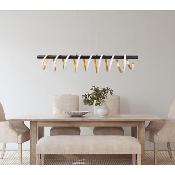 Näve Pendelleuchte LED «BELLEZA» Gold