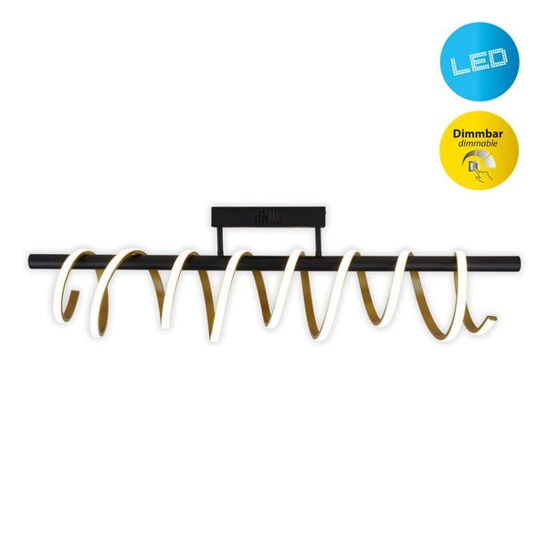 Näve Deckenleuchte «BELLEZA» - Gold