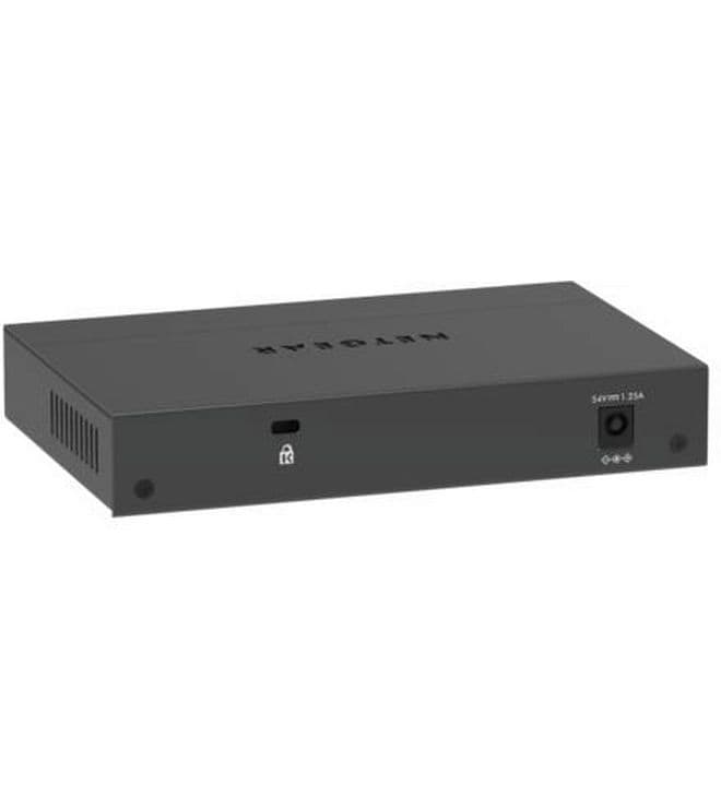 Netgear PoE Switch GS305Pv3 5 Port, PoE Budget: 63 W