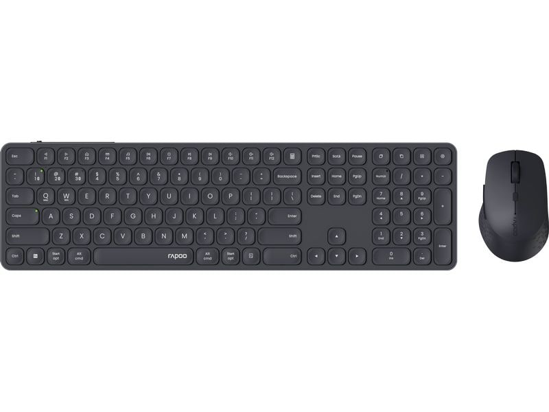 Rapoo Tastatur-Maus-Set 9810M ultraslim
