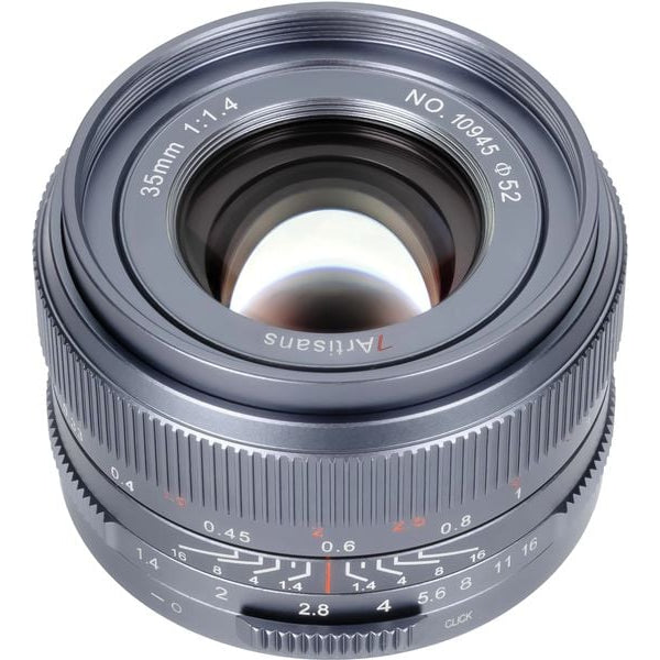 7Artisans Festbrennweite 35mm F/1.4 Mark III FF TG – Sony E-Mount