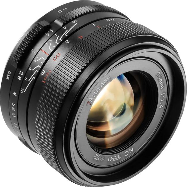 7Artisans Festbrennweite 35mm F/1.4 Mark III FF Schwarz – Nikon Z