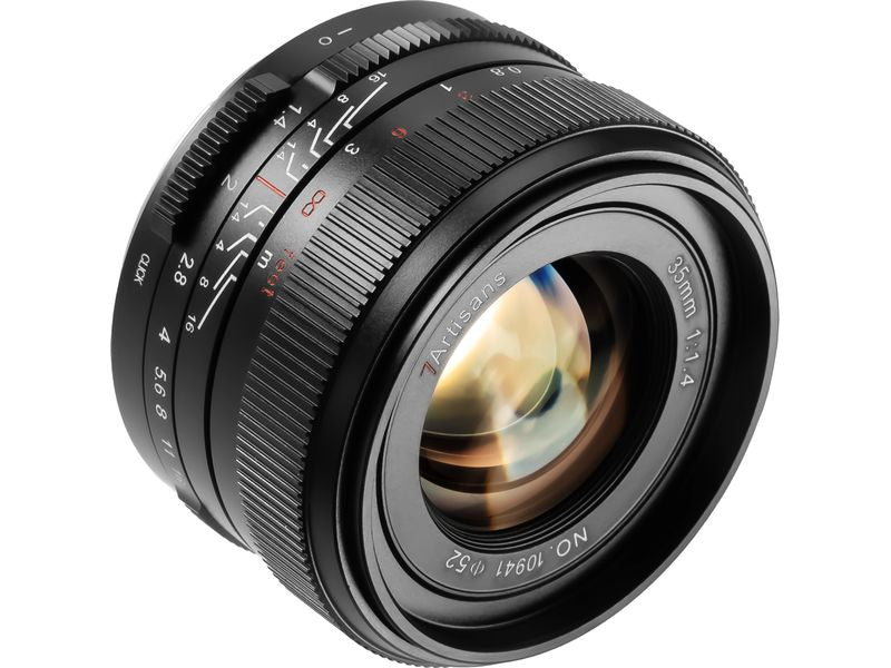 7Artisans Festbrennweite 35mm F/1.4 Mark III FF Schwarz – L-Mount