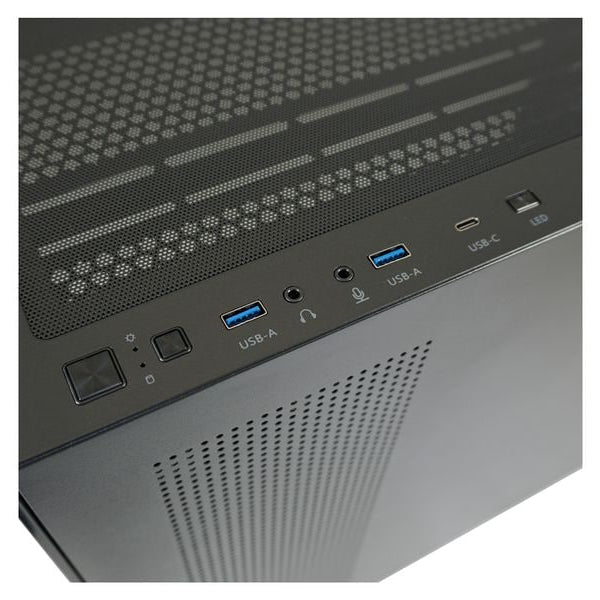 LC-Power PC-Gehäuse LC-715B-ON Schwarz