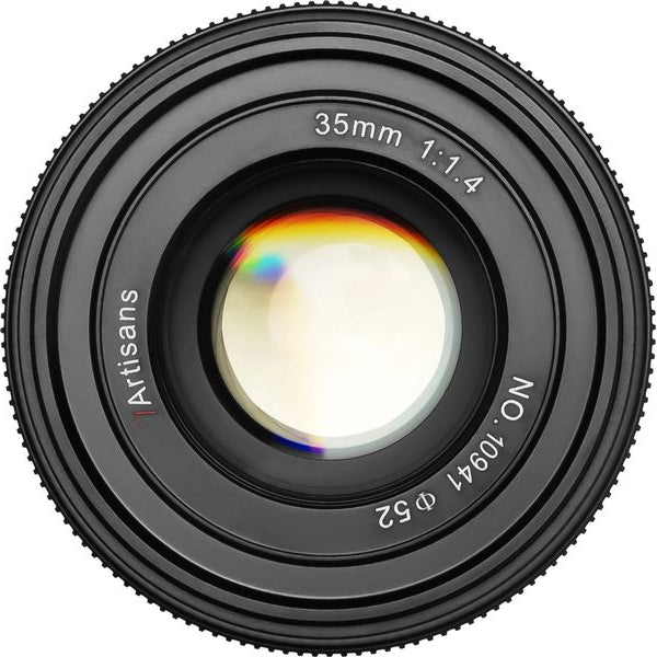 7Artisans Festbrennweite 35mm F/1.4 Mark III FF Schwarz – Sony E-Mount