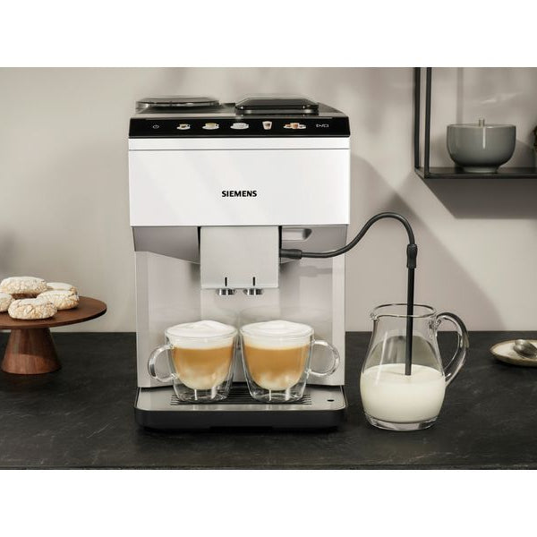 Siemens Kaffeevollautomat EQ500 Classic TP515D02 Weiss