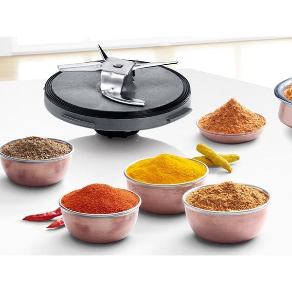 Bosch Küchenmaschine MultiTalent 3 MCM3501M Edelstahl/Schwarz