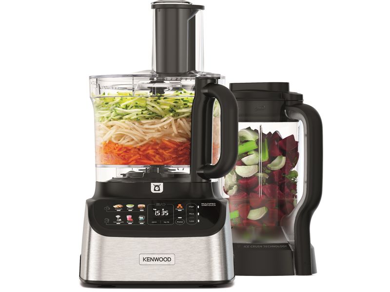 Kenwood Food Processor FDM73.480SS MultiPro One Touch Silber/Schwarz
