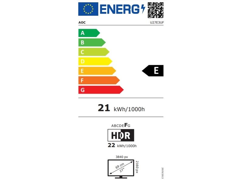 AOC Monitor U27E3UF