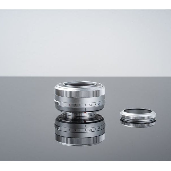 TTArtisan Festbrennweite AF 27mm F/2.8 Silber – Fujifilm X-Mount