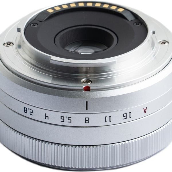 TTArtisan Festbrennweite AF 27mm F/2.8 Silber – Fujifilm X-Mount