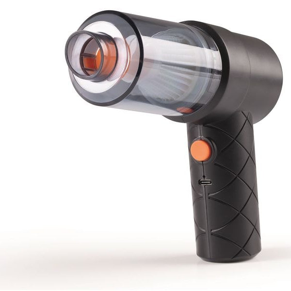 CLEANmaxx Akku-Handsauger Orange/Schwarz