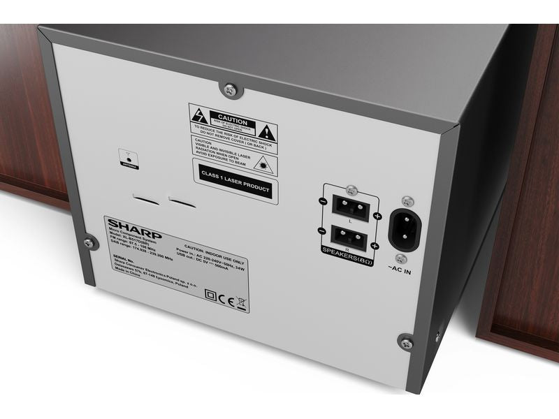 Sharp Musik-System XLB517DBR DAB+/FM Micro System