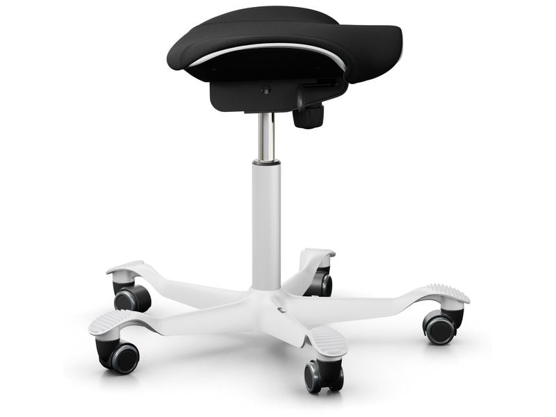 HÅG Drehstuhl Capisco Puls 8002 Schwarz / Weiss