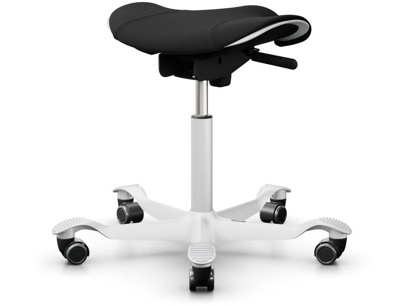 HÅG Drehstuhl Capisco Puls 8002 Schwarz / Weiss