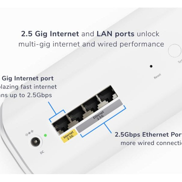 Netgear Mesh-Satellit Orbi 773 3-Set, Weiss