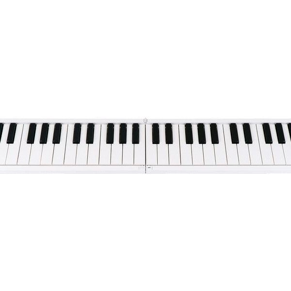 Carry-on by Blackstar Keyboard Foldable Keyboard 49 Touch Weiss